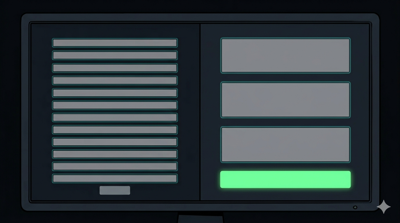 pagina contatti sito web illustrazione