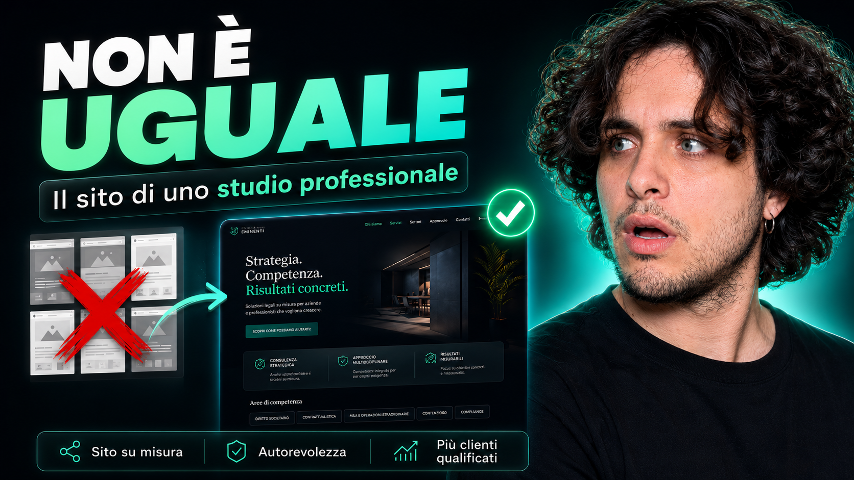 sito web per studio professionale illustrazione concettuale | Griffini Design