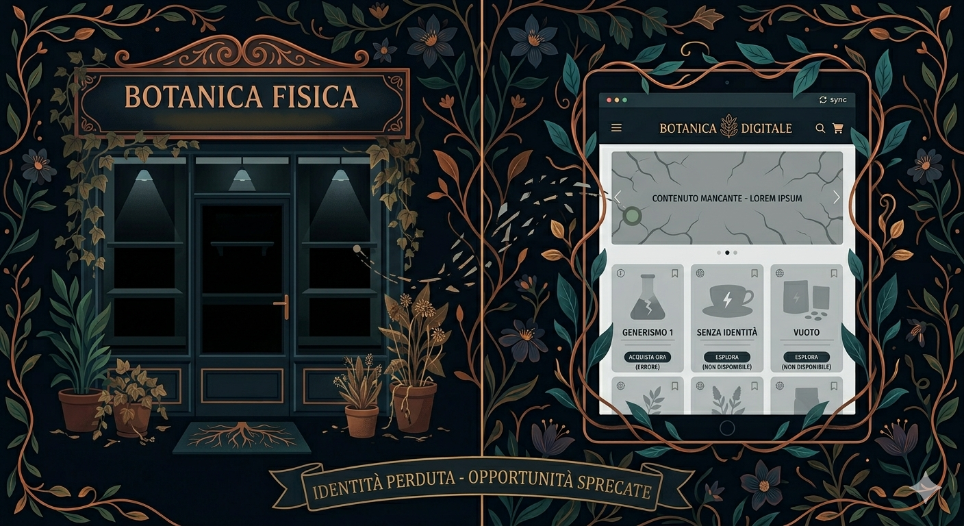 sito web negozio che non funziona errori comuni