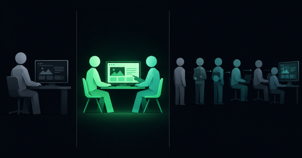 confronto web: fai da te, freelance o agenzia  web 